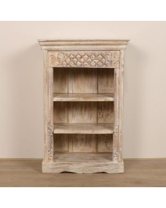 Klein boekenkastje uit india.