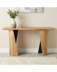 Mangohout sidetable 140 cm