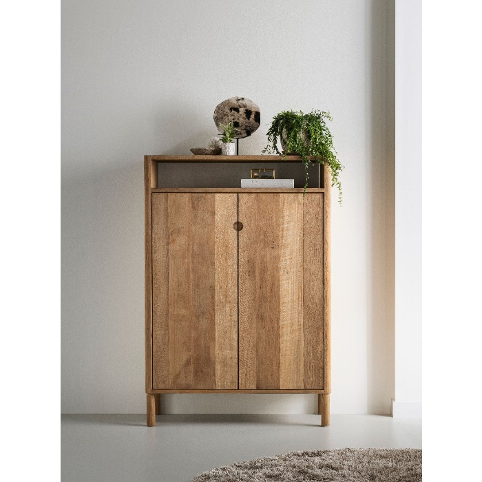 Bergkast laag Apollo teakhout 100 cm