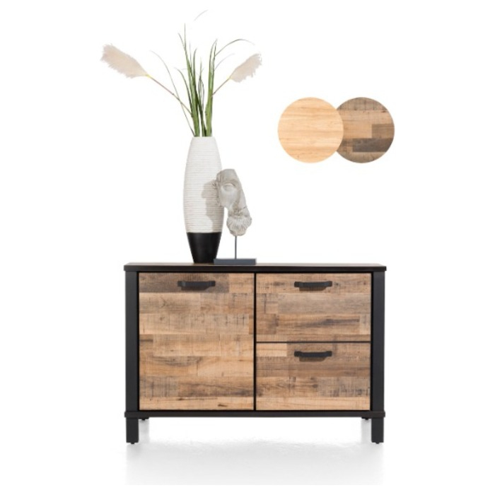 Dressoir Sardinië 130 cm Driftwood met 2 deuren