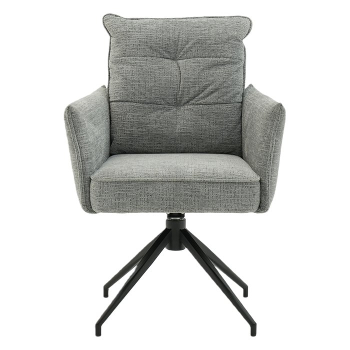 Eetkamerstoel Nova Comfort draaibaar 360° grijs - foto 2