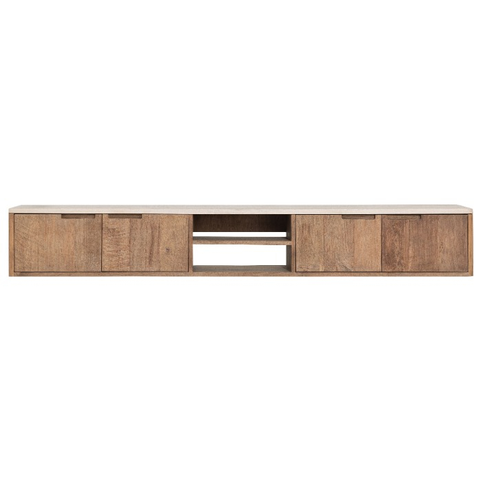 Hangend tv-meubel No.2 large Bliss mortex 210 cm