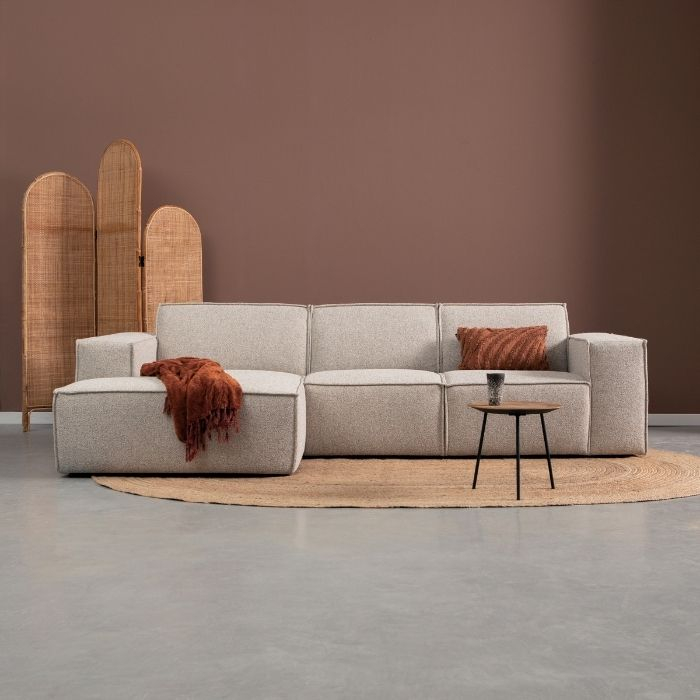 Bankstel Play met chaise longue. 