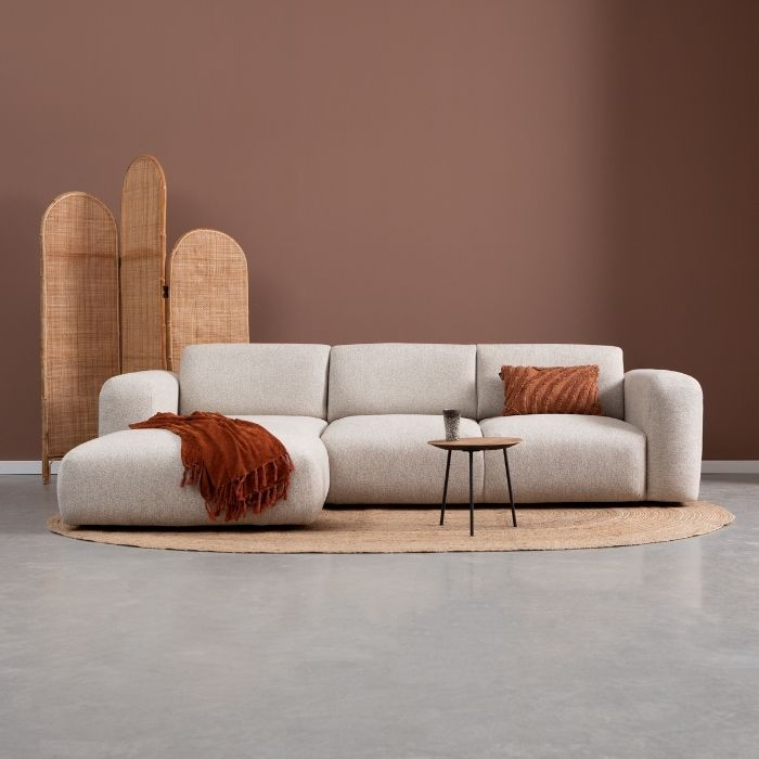 Hoekbank Soul met chaise longue. 