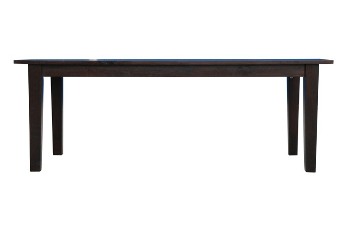 Koloniale eettafel aanbieding. Bruin mangohout.