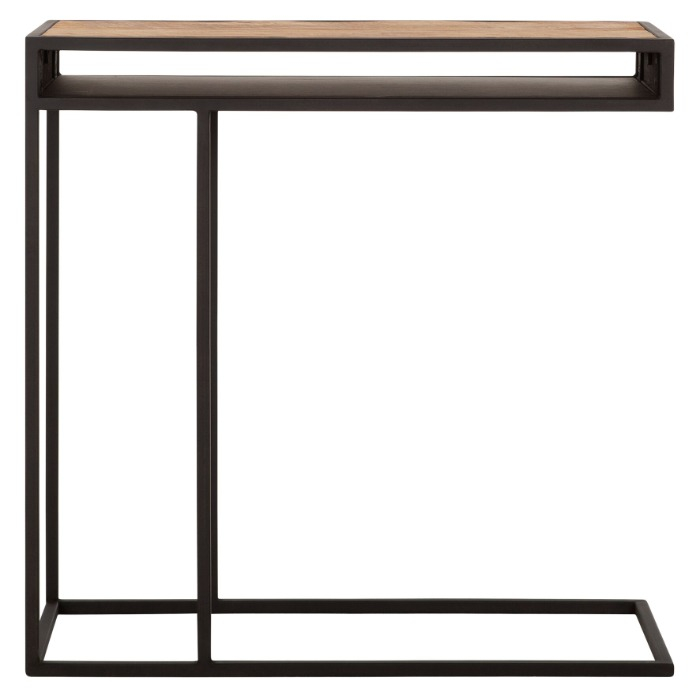 Laptoptafel Cosmo teakhout 70 cm