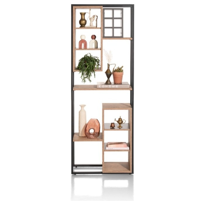 Roomdivider Pantin 70 cm met 8 niches en 6 wijnrekken