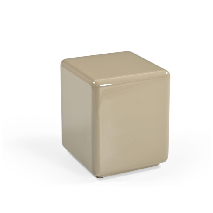 Salontafel Elias vierkant beige vooraanzicht
