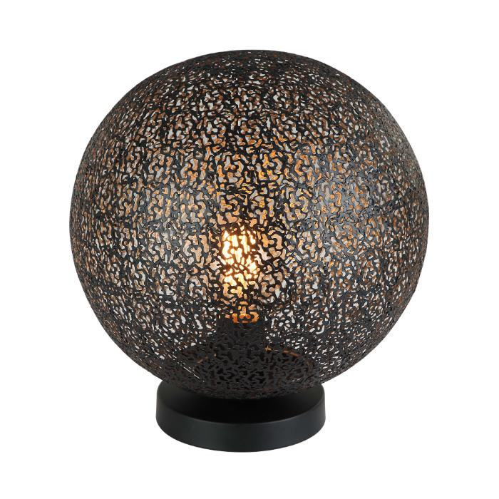 tafellamp zwart 30 cm metaal