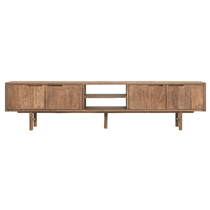 Tv-meubel No.2 large Bliss teakhout 210 cm