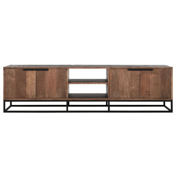 Tv-meubel No.2 large Cosmo teakhout 205 cm