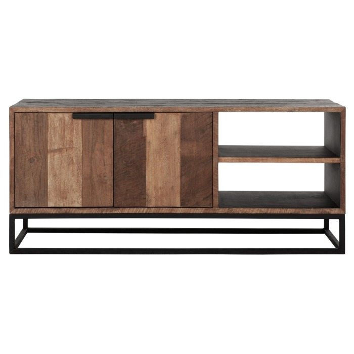Tv-meubel No.2 small Cosmo teakhout 125 cm