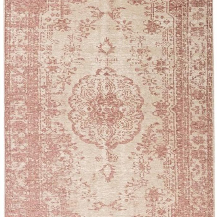 Vloerkleed vintage roze Kimar HappyHome