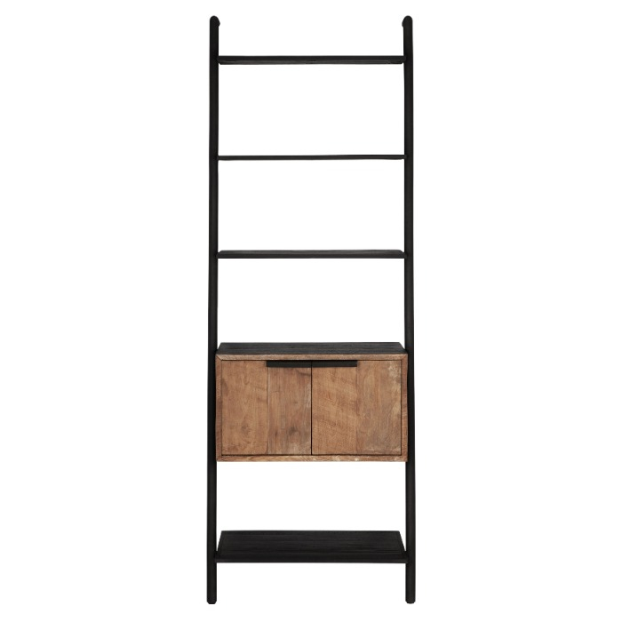 Wandrek 2 deuren Cosmo teakhout 70 cm