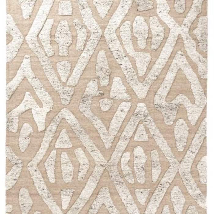 Wollen vloerkleed step