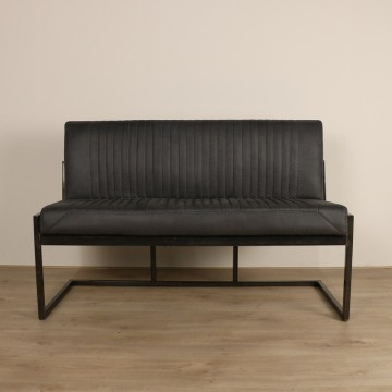 Bankje ferro 135 cm antraciet