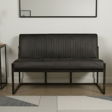 Bankje ferro 135 cm antraciet
