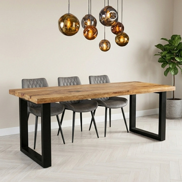 Eettafel mangohout 220 cm
