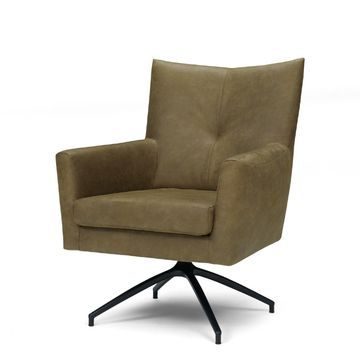 Fauteuil Feline in het groen. 