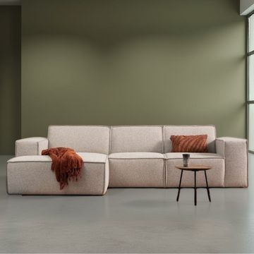 Hoekbank Play in de kleur beige. 