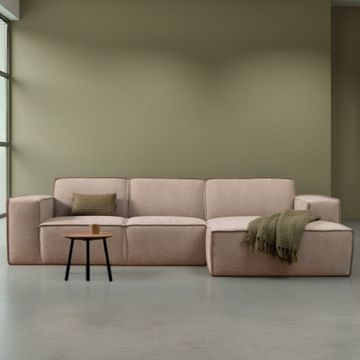 Hoekbank Play in de kleur taupe. 
