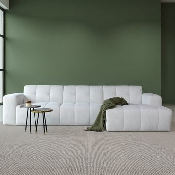 Hoekbank Wave in het wit. 