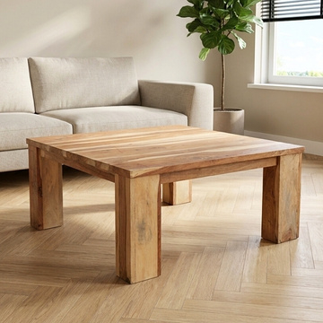 Salontafel vierkant van hout