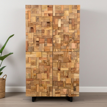 Opbergkast mangohout.