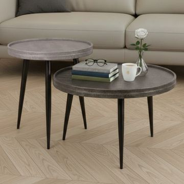 Sfeerafbeelding salontafel set van 2. 