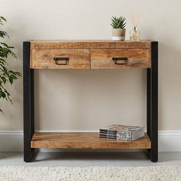 Sidetable mangohout 100 cm