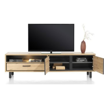 TV meubel 200cm breed met verlichting. laminato