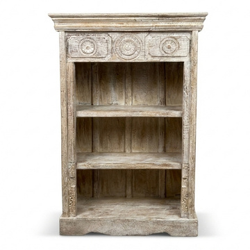 Boekenkastje India wit