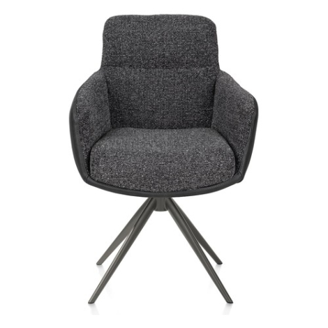 Armstoel Dylan grafiet frame antraciet