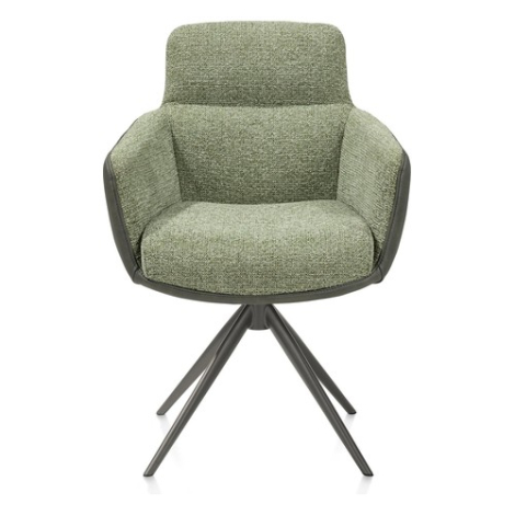 Armstoel Dylan grafiet frame groen