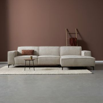 Sfeerafbeelding bankstel River in beige. 