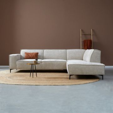 Bankstel River in de kleur beige. 