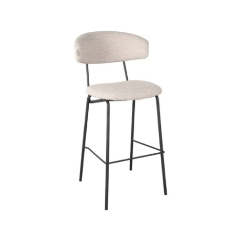 Barkruk Zeger naturel bouclé