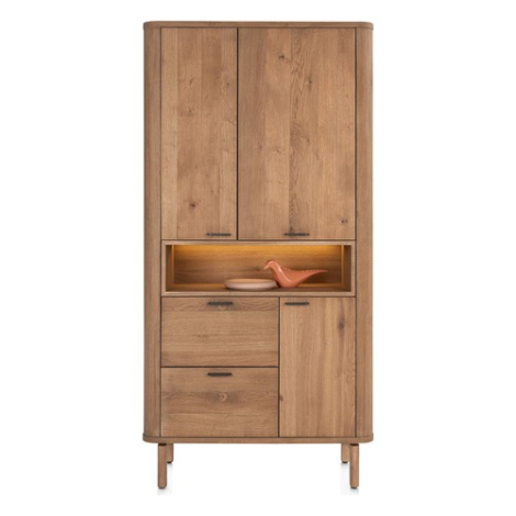 Bergkast Zade 100 cm eikenfineer