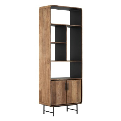 DTP Home Boekenkast Evo teakhout 80 cm in vooraanzicht