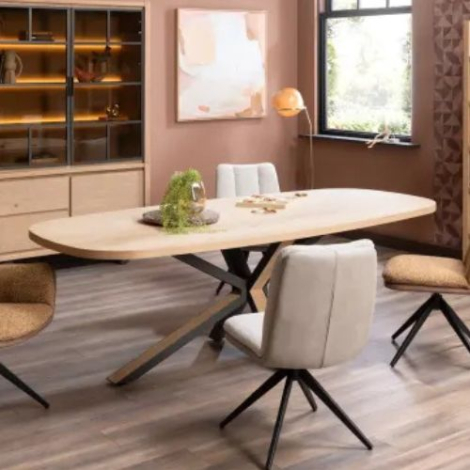 Ovale eettafel Bonaire 210 cm 