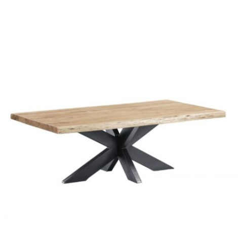 Boomstam salontafel Live Edge acaciahout 120 cm