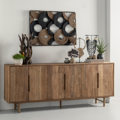 Dressoir Bliss teakhout 220 cm