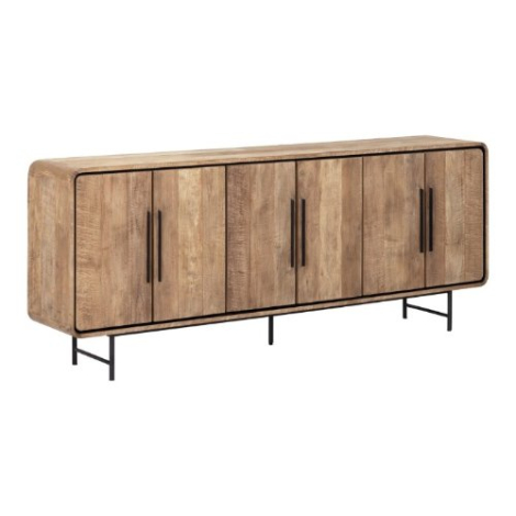 DTP Home dressoir Evo teakhout 220 cm - vooraanzicht