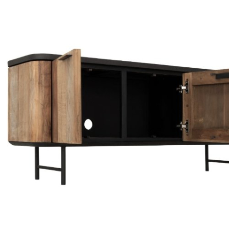 Tv meubel small van teakhout 150 cm.