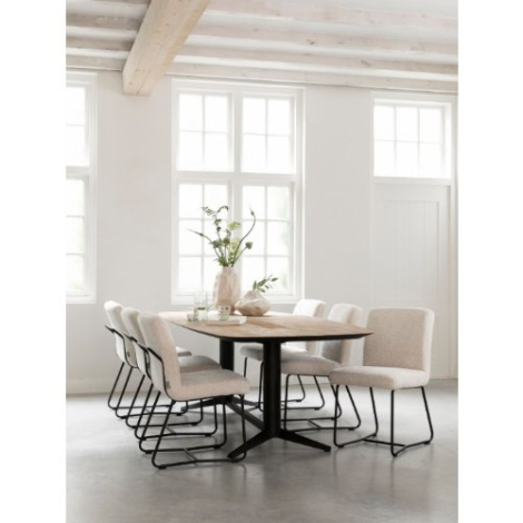 Eettafel Soho teakhout 260 cm