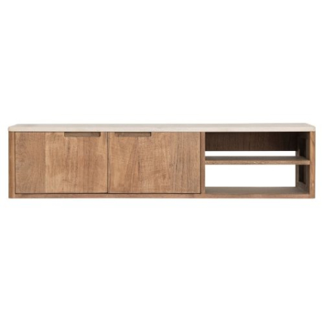 Hangend tv-meubel No.2 small Bliss mortex 130 cm