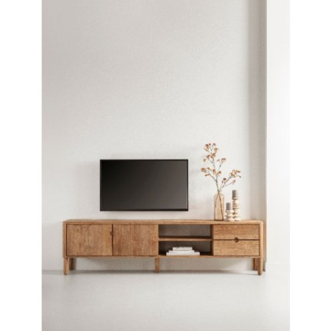 Tv-meubel No.2 large Apollo teakhout 210 cm
