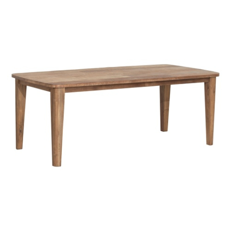 Eettafel Bliss teakhout 200 cm - vooraanzicht