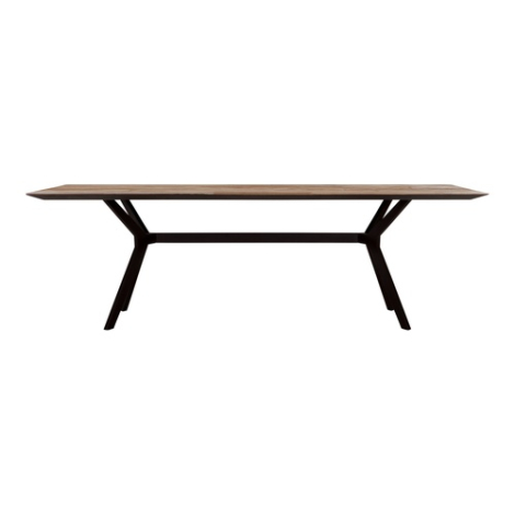 Eettafel Metropole teakhout 225 cm - vooraanzicht