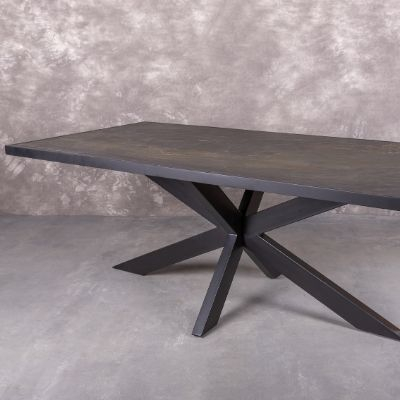 Natuursteen eettafel van 200cm lang